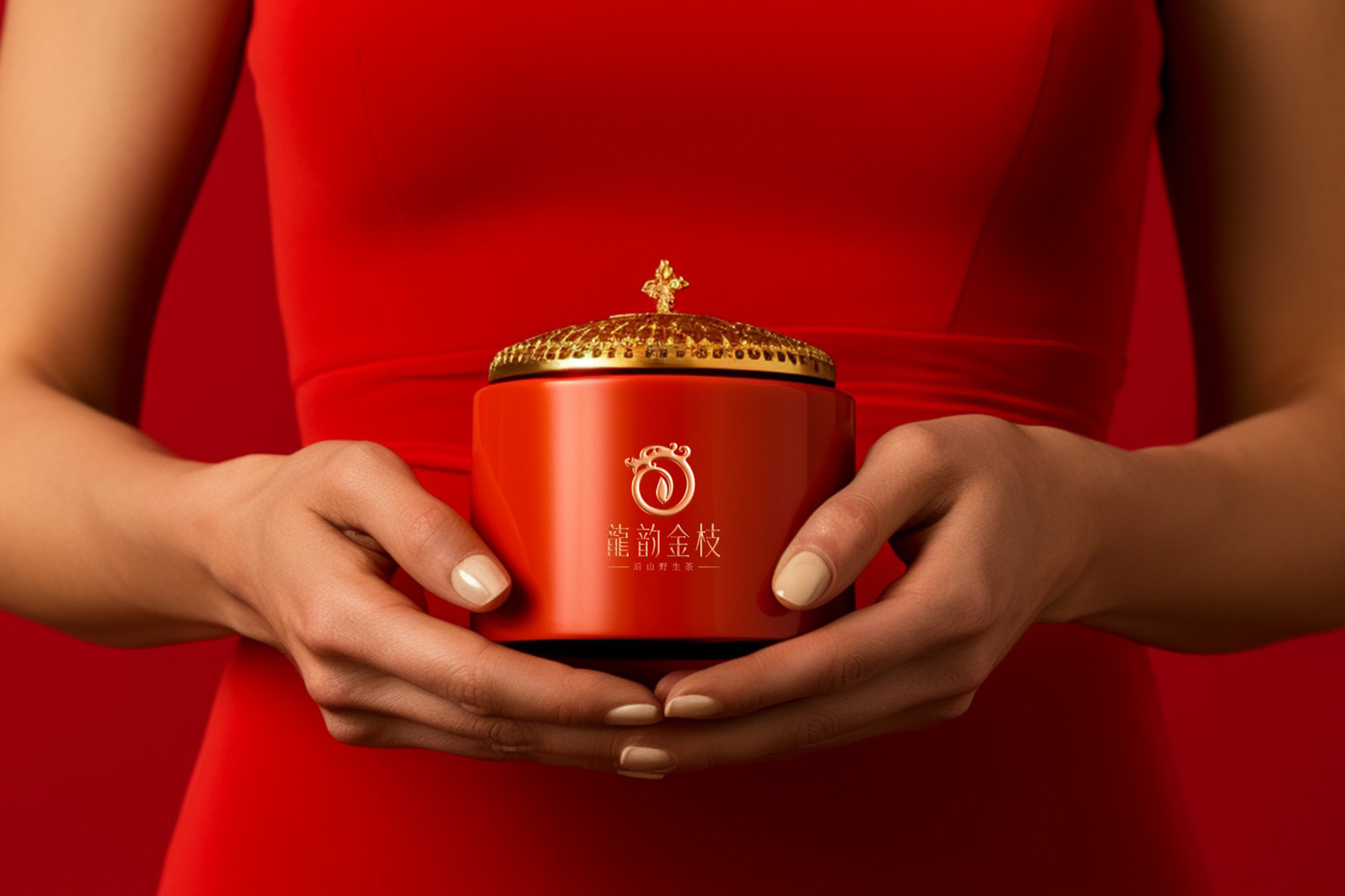 龍韵金枝茶叶品牌设计